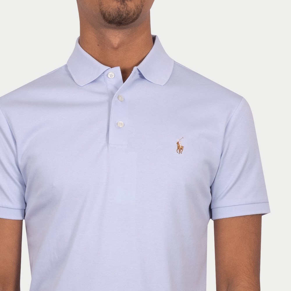 Polo Ralph Lauren Custom Slim Fit Pima Polo Shirt | Oxygen Clothing