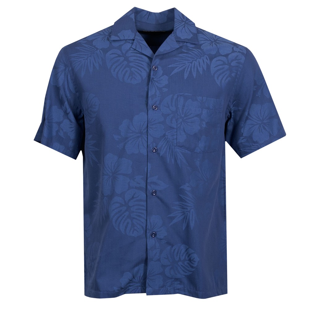 Island Jacquard Flowers Shirt