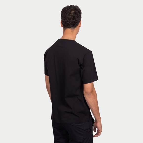 Maharishi Mens Black Fuji Blossom Print T Shirt main image