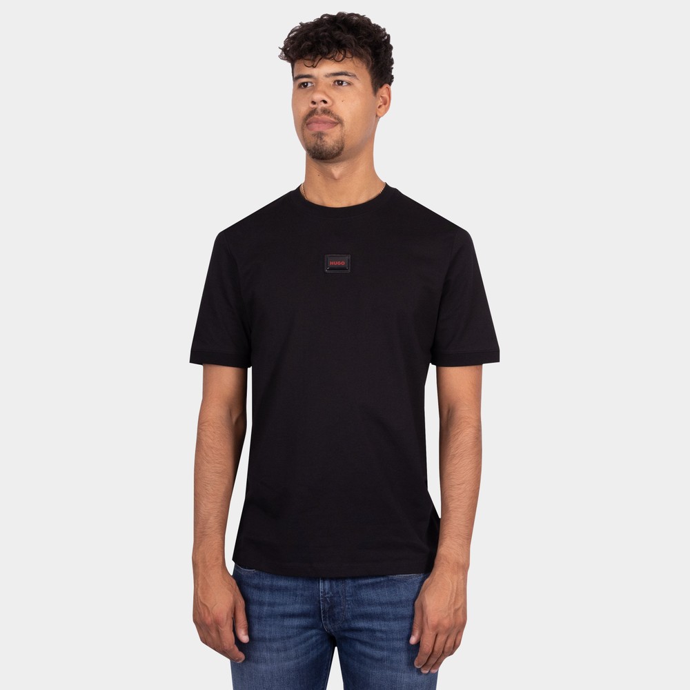 新登場 HUGO DIRAGOLINO GEL ロゴラベル 半袖 Ｔシャツ 新登場 HUGO DIRAGOLINO GEL ロゴラベル 半袖 Tシャツ (Hugo