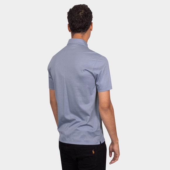 BOSS Mens Blue Press 50 Polo Shirt main image