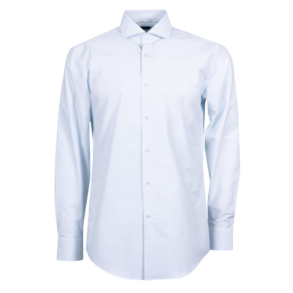 Formal H Hank Spread Dot Pattern Shirt