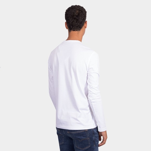 Belstaff Mens White Long Sleeve T Shirt #4