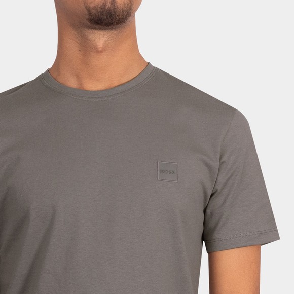 BOSS Mens Grey Casual Tales Crew T Shirt #2