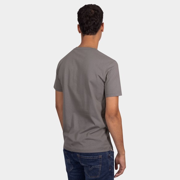 BOSS Mens Grey Casual Tales Crew T Shirt #4
