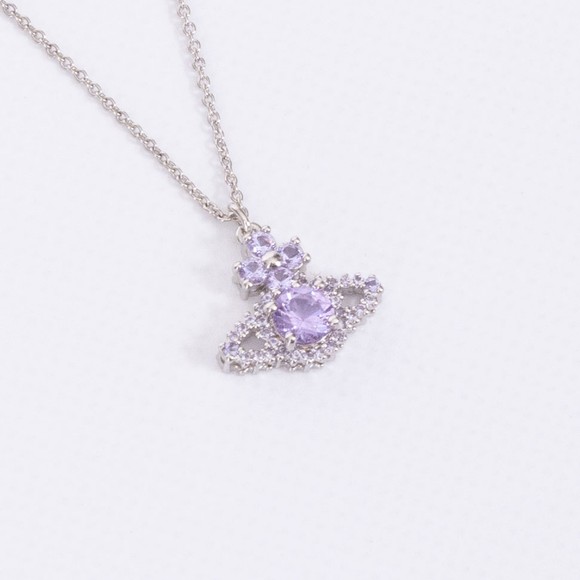 Vivienne Westwood Womens Silver Valentina Orb Pendant #1