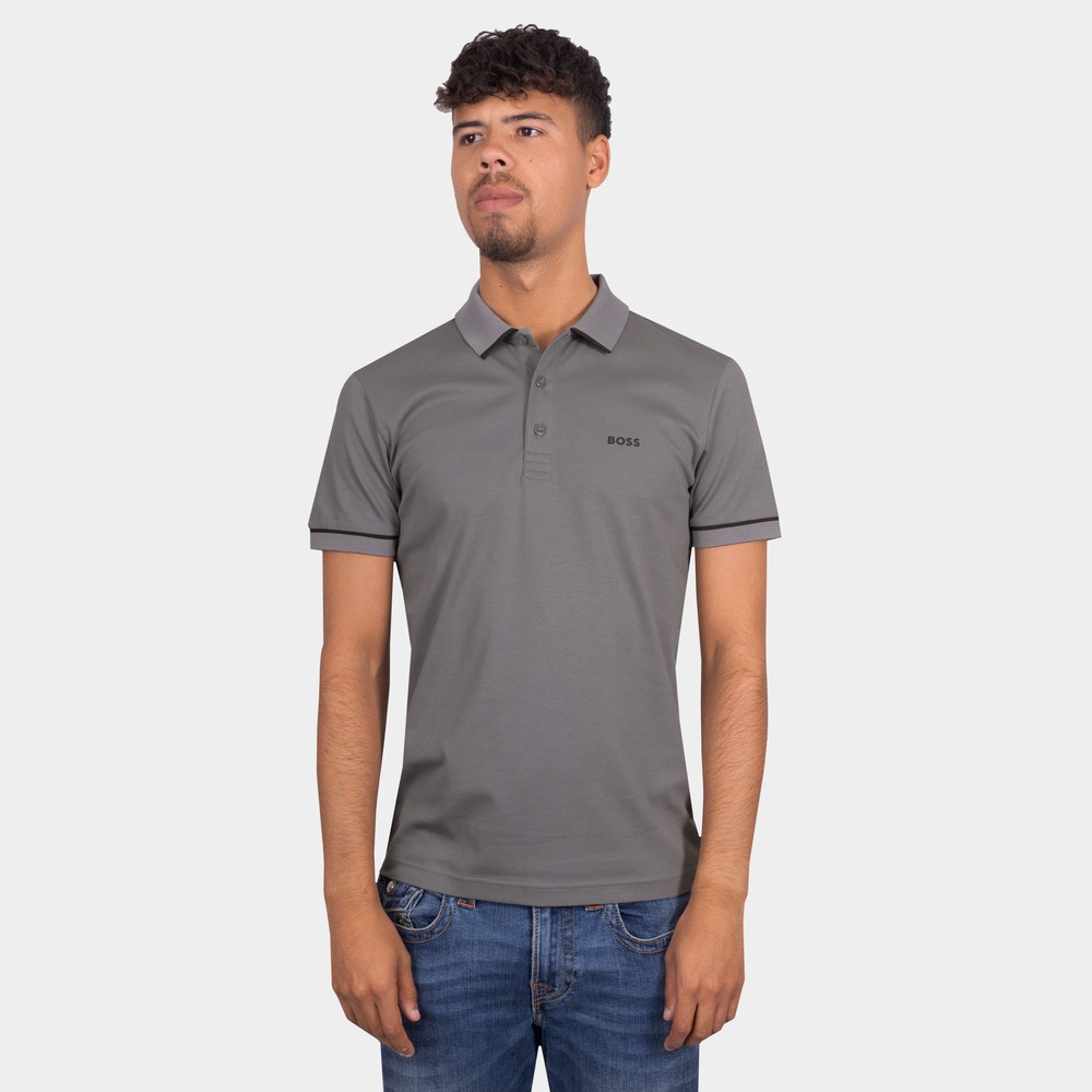 BOSS Athleisure Paule Luxury Cotton Polo Shirt | Oxygen Clothing