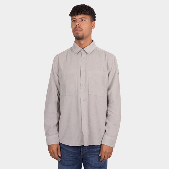 Belstaff Mens Grey Foundry Cord Shirt main image