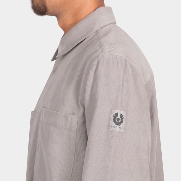 Belstaff Mens Grey Foundry Cord Shirt main image