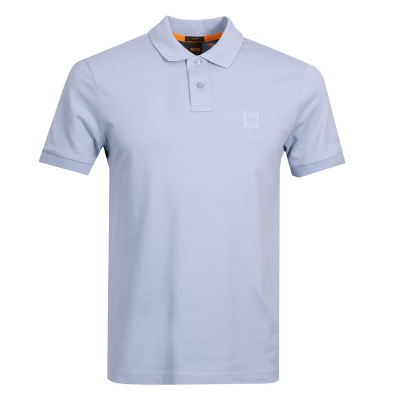 BOSS Mens Blue Casual Passenger Polo Shirt #1