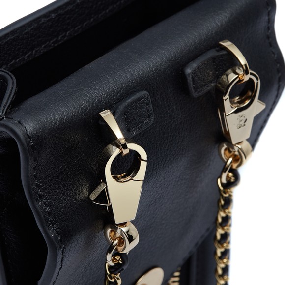 Holland Cooper Womens Black Knightsbridge Phone Pouch main image