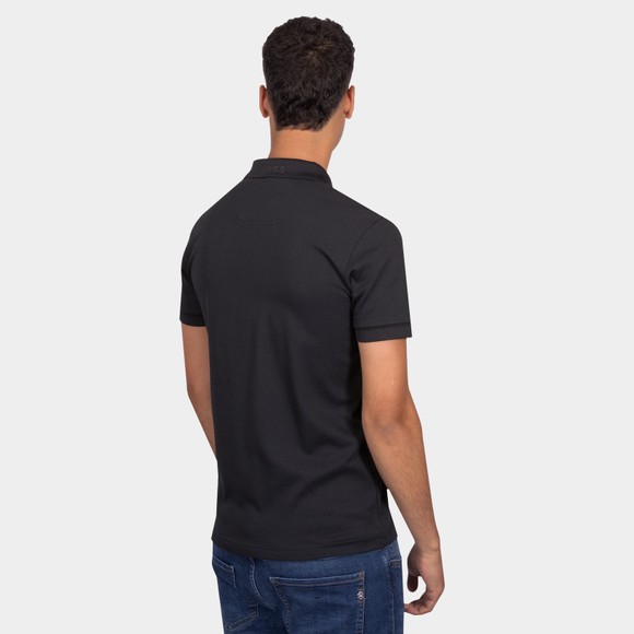 BOSS Mens Blue Athleisure Paule Luxury Cotton Polo Shirt main image