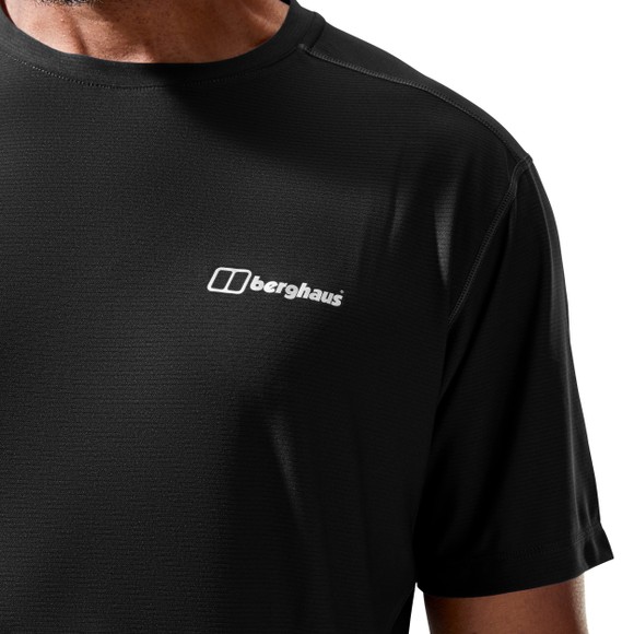 berghaus Mens Black 24/7 Tech Base Crew T-Shirt main image