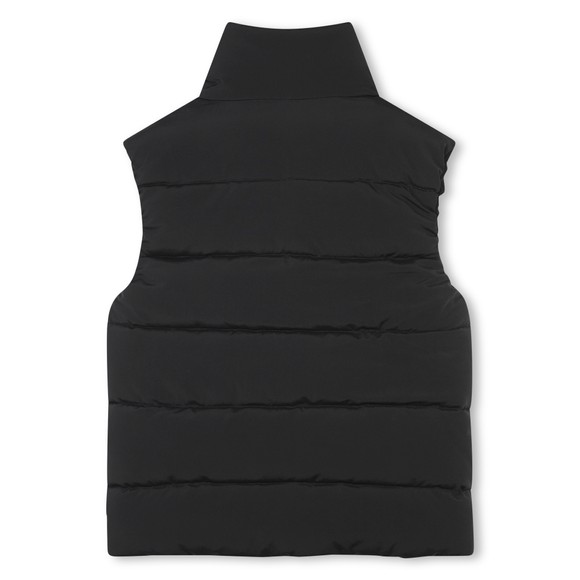 HUGO Boys Black G00295 Chest Logo Gilet main image