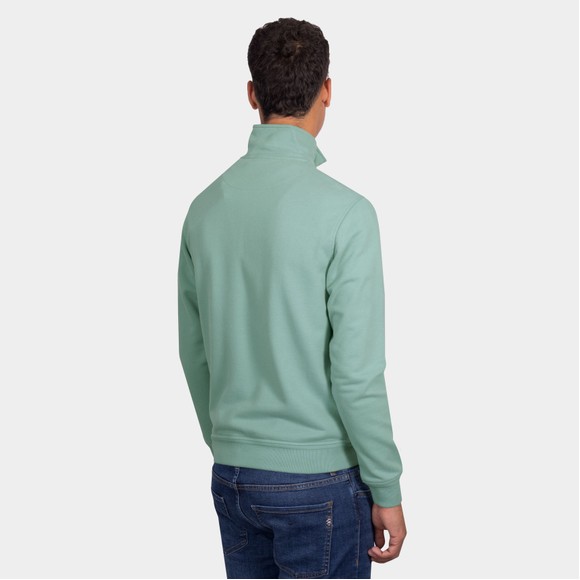 Belstaff Mens Turquoise Half Zip Sweatshirt main image