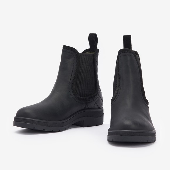 Barbour Lifestyle Womens Black Birch Chelsea Boot main image