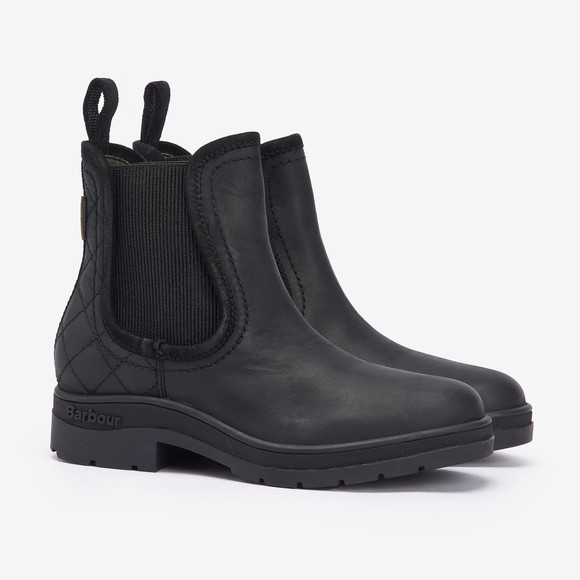 Barbour Lifestyle Womens Black Birch Chelsea Boot main image