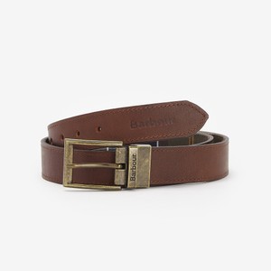 Reversible Tartan Leather Belt