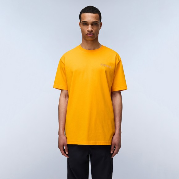 Napapijri Mens Orange Albula T-Shirt main image