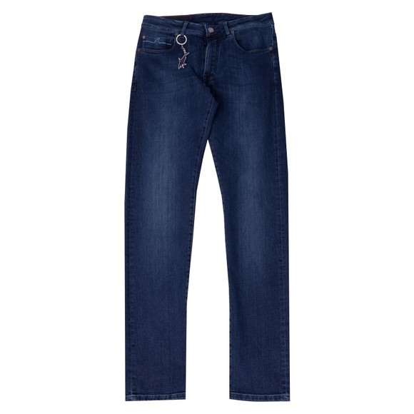 Paul & Shark Mens Blue Comfort Rivet Jean main image