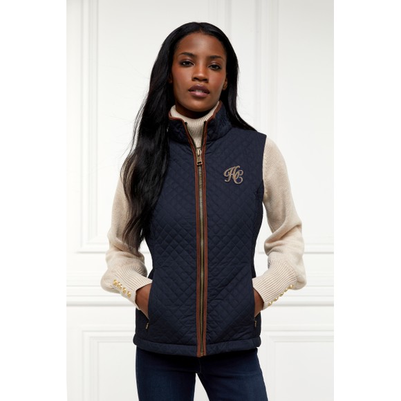 Holland Cooper Womens Blue Cambridge Gilet #2