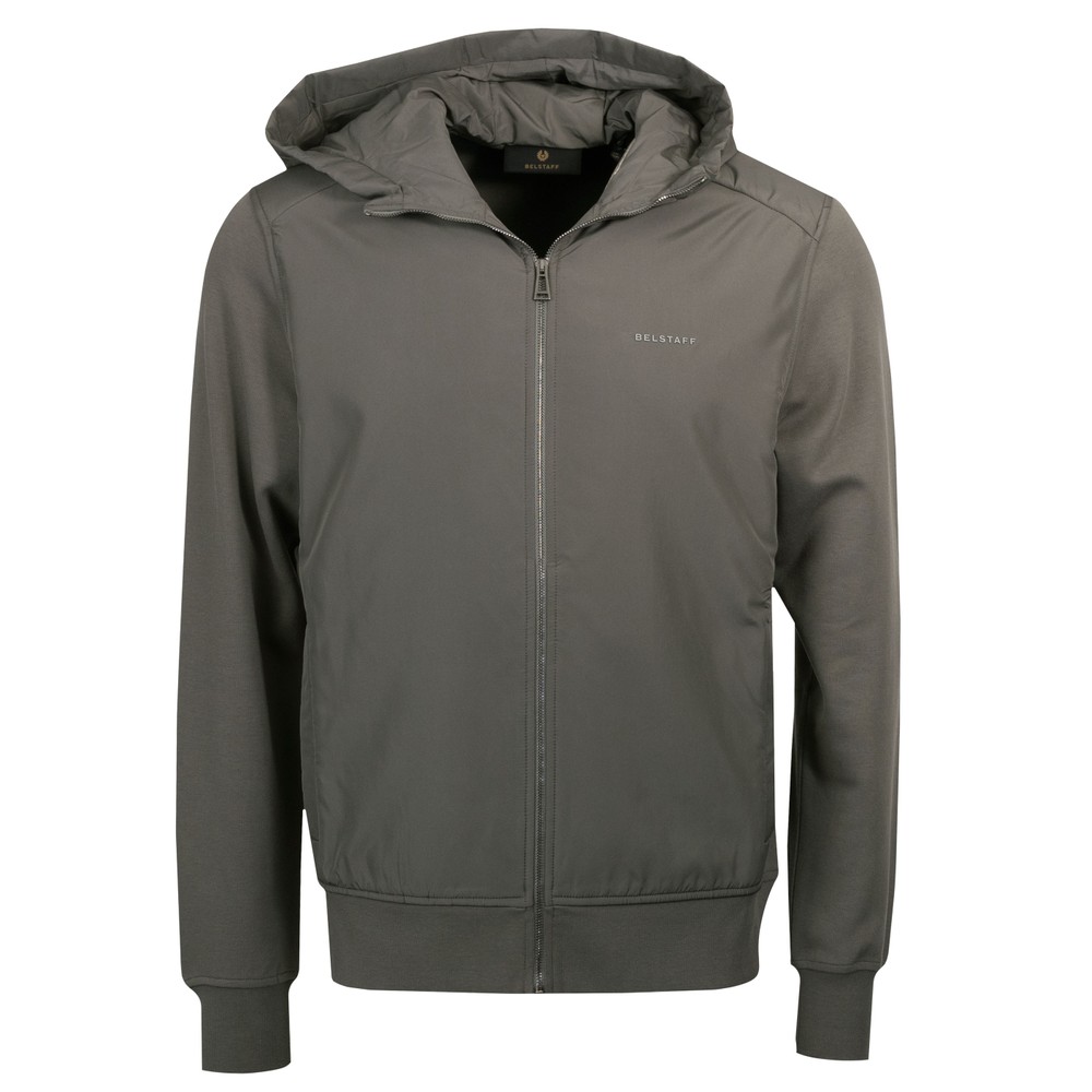 Hybrid Alloy Zip Through Hoodie