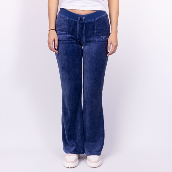Juicy Couture Womens Blue Caisa Crown Low Rise Jogger main image