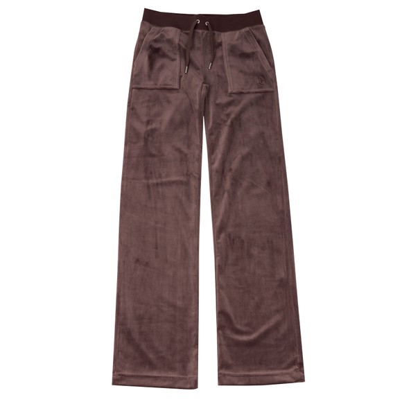 Juicy Couture Womens Brown Del Ray Pocket Track Pant #1