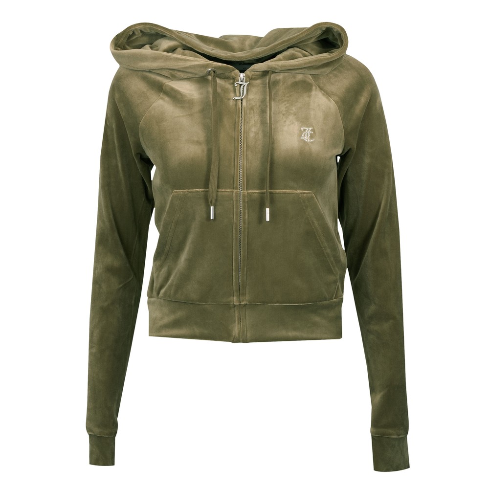 Juicy Couture Madison Velour Zip Hoody | Oxygen Clothing