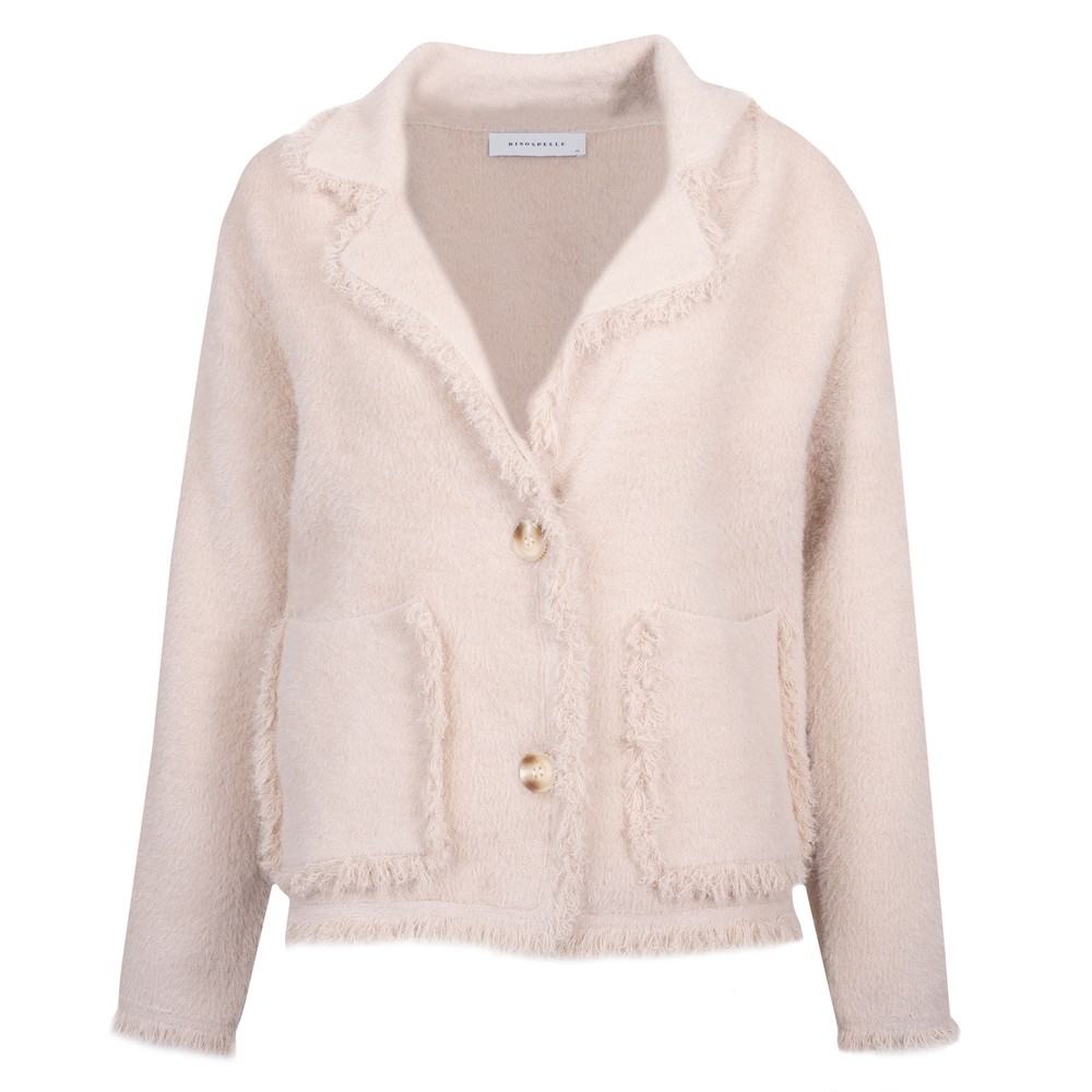 Single Breasted Knitted Cardigan