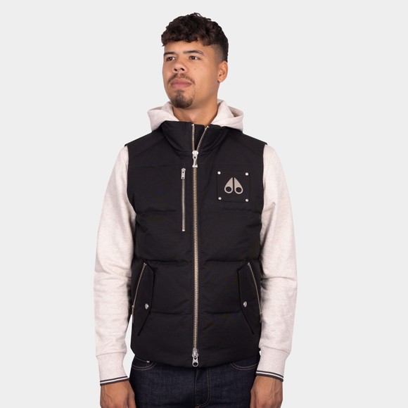 Moose Knuckles Mens Black Westmount Gilet main image