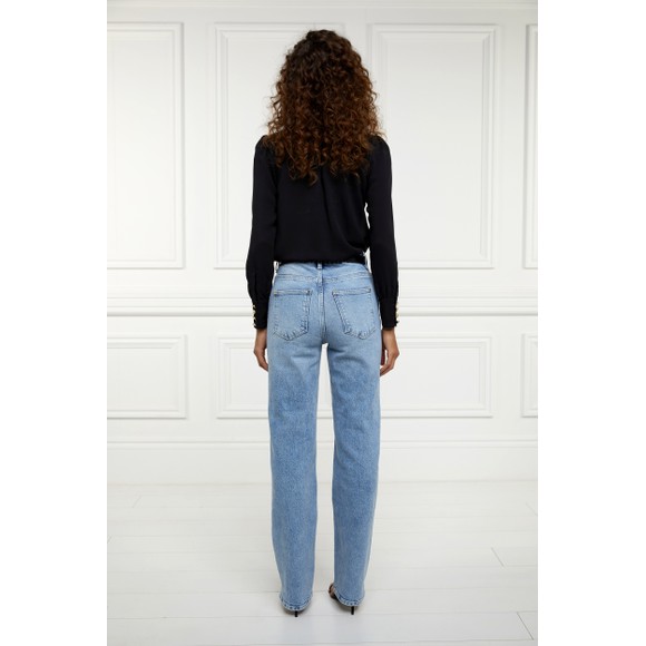 Holland Cooper Womens Blue Classic Straight Jean main image