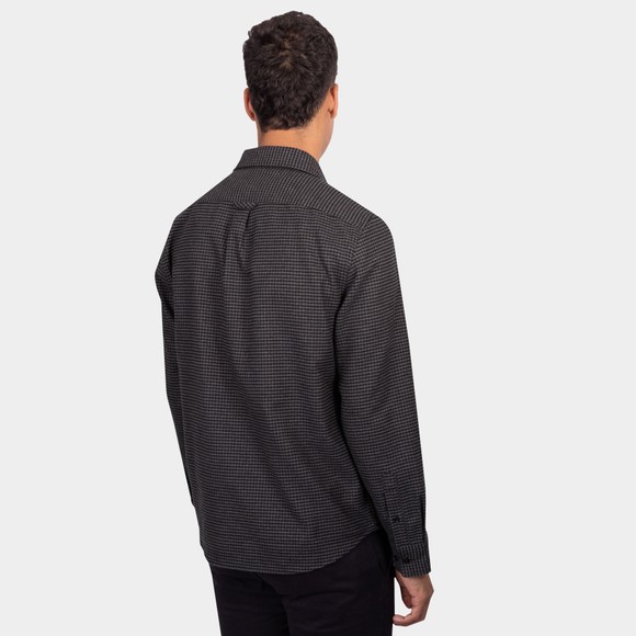 Belstaff Mens Black Flannel Scale Shirt main image