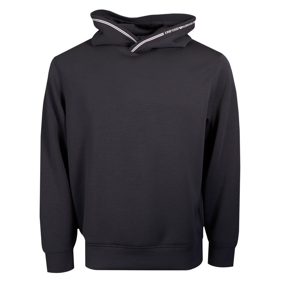 Tipped Hooded Sweatshirt