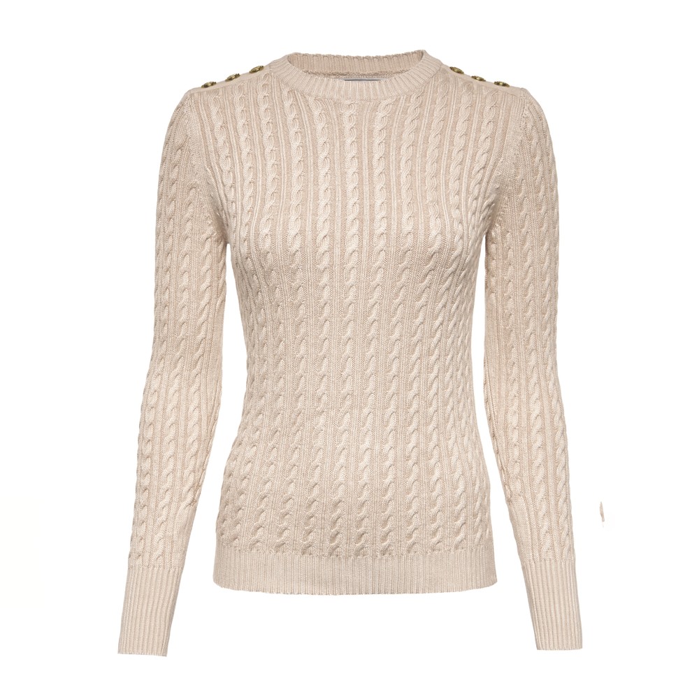 Seattle Cable Crew Knit