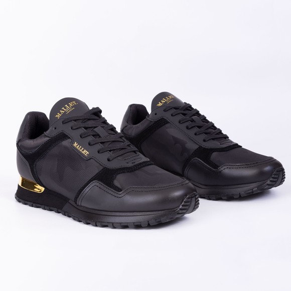Mallet Mens Black Lowman Trainer #2