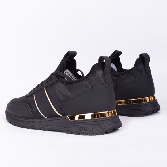 Mallet Mens Black Archway Lite Trainer main image