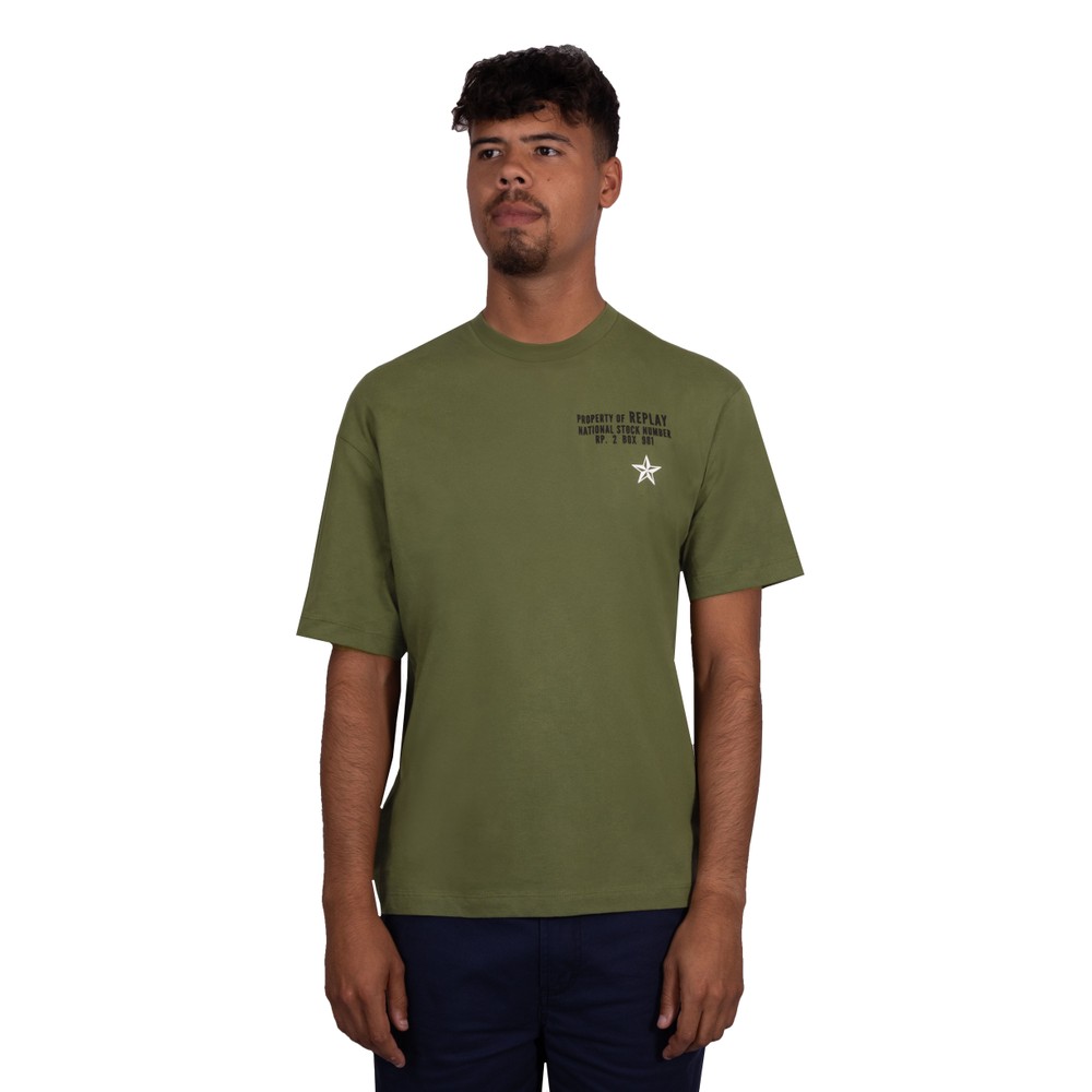Replay Tiger Backprint T-Shirt | Masdings