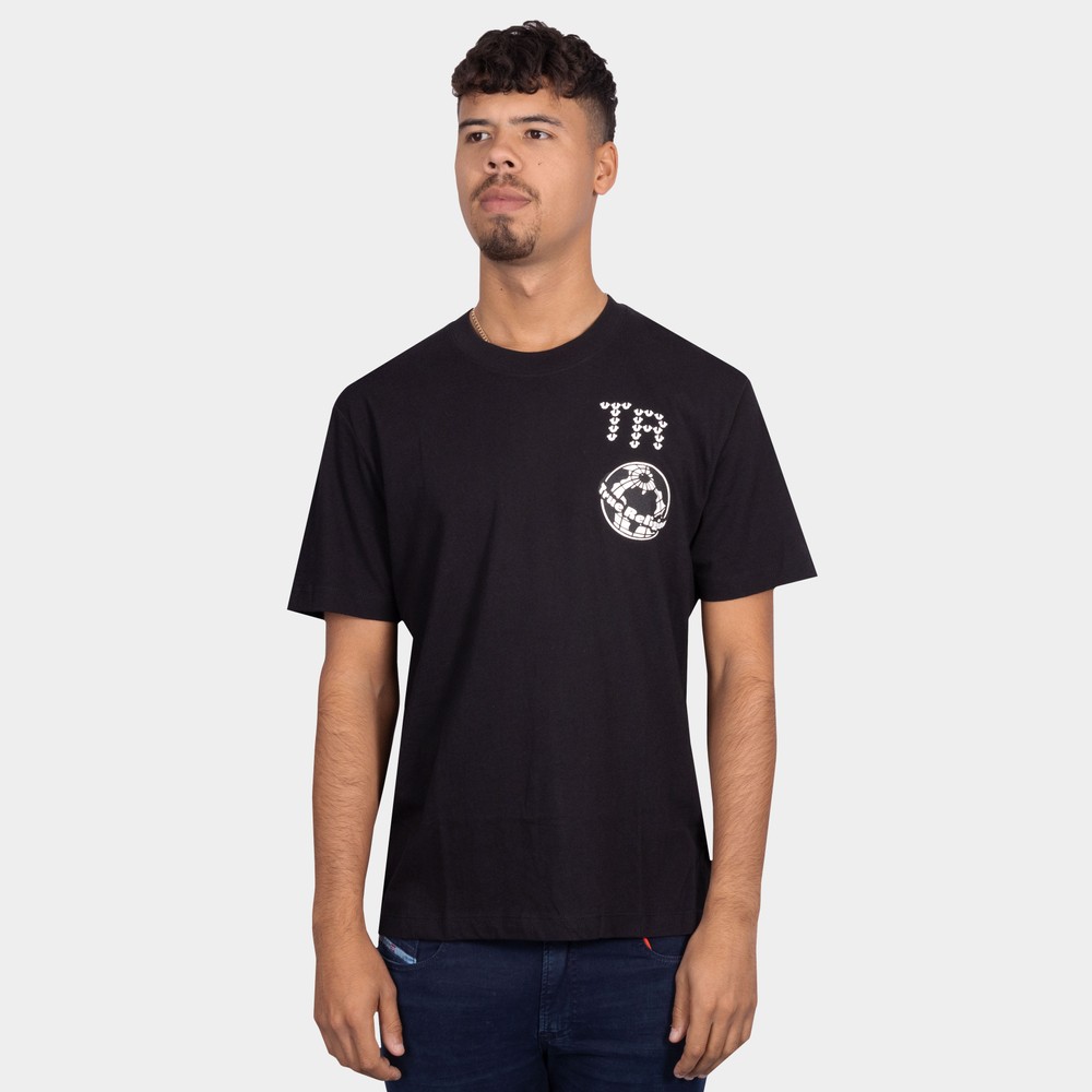 Tシャツ・カットソー True Religion TR O.G T-Shirt White/Black 419rSqLd-0L._SY350_.jpg