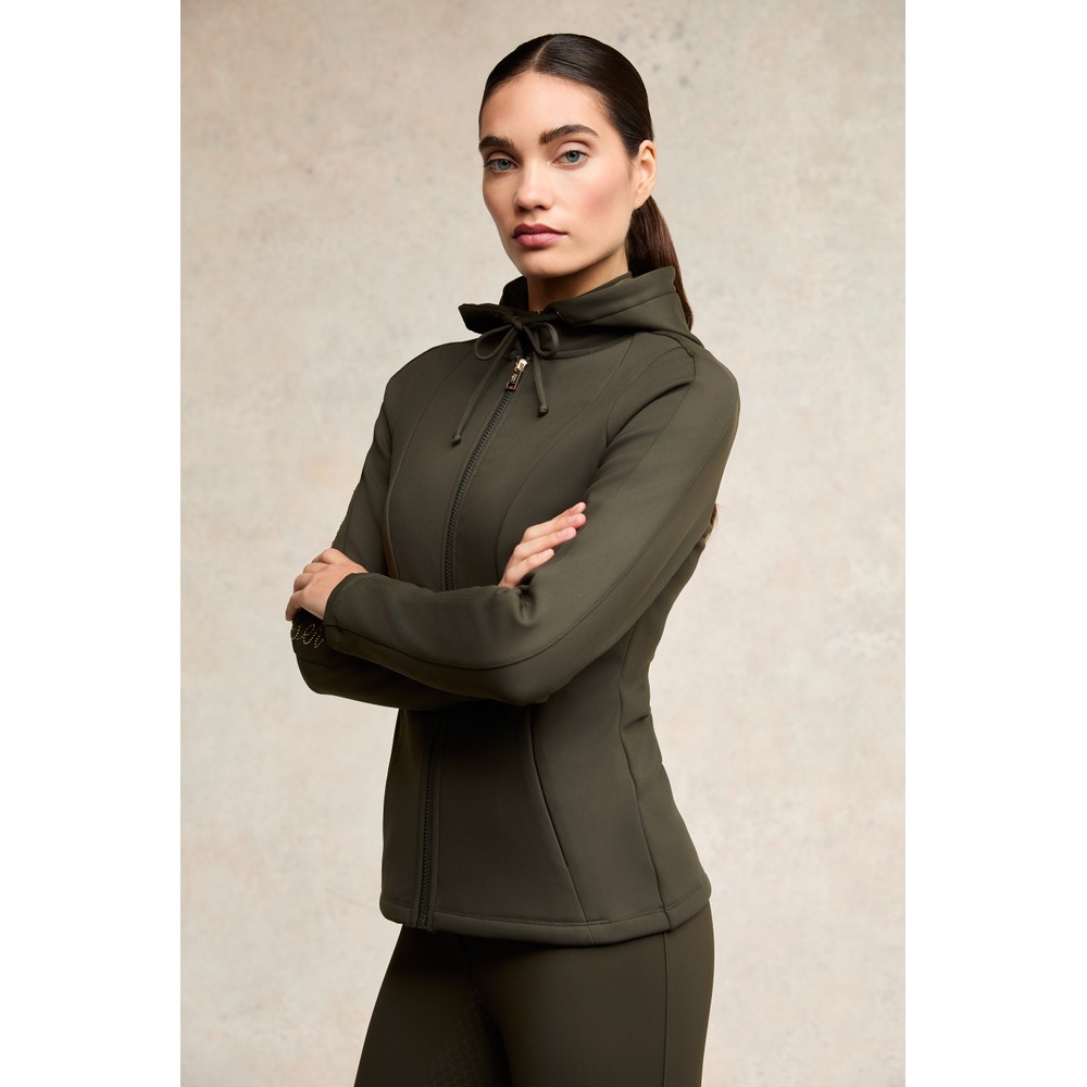 Holland Cooper Crystal Zip Hoody | Oxygen Clothing Holland Cooper Crystal Zip Hoody | Oxygen Clothing