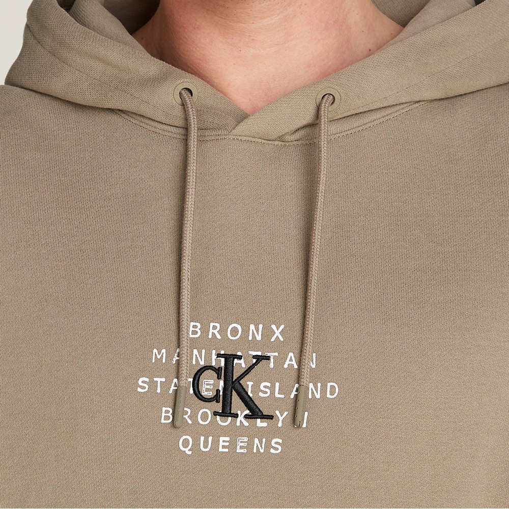 Calvin Klein Jeans NYC Stamp Graphic Hoodie Masdings