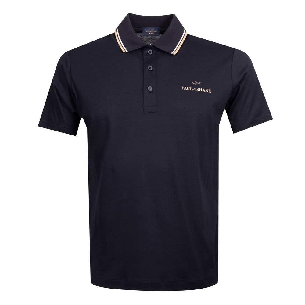 X Soft Gold Tipped Polo Shirt