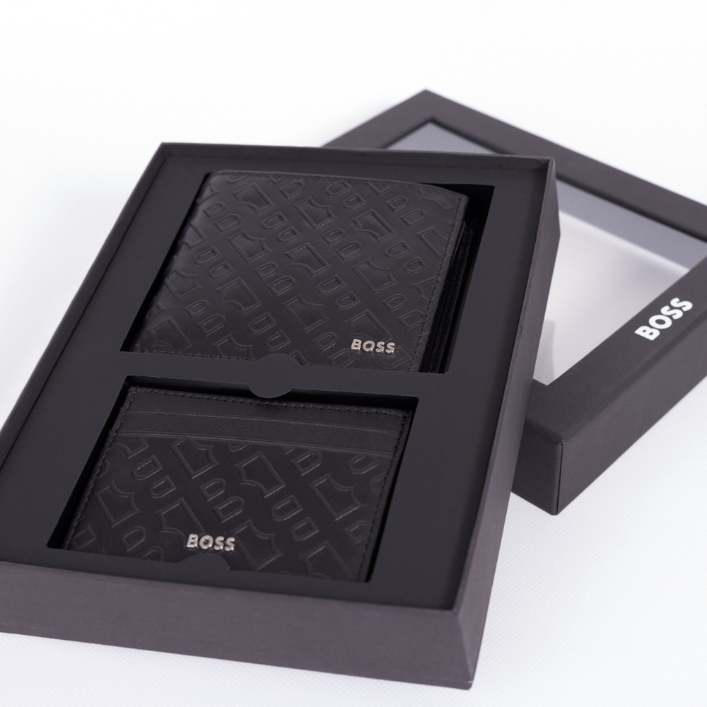 BOSS GB_Outline BB Wallet Gift Set | Oxygen Clothing