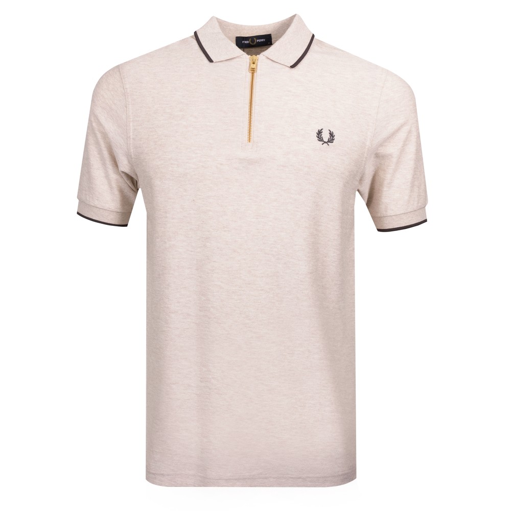 Crepe Pique 1/4 Zip Polo