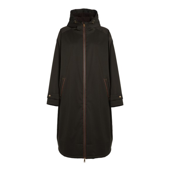Holland Cooper Womens Green One Size Waterproof Coat main image