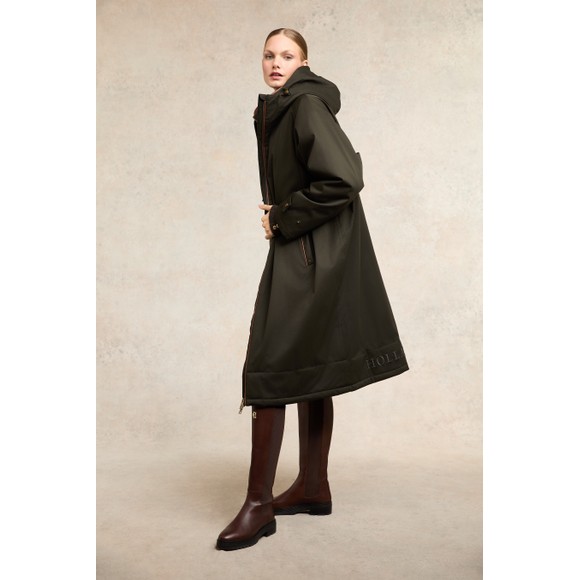 Holland Cooper Womens Green One Size Waterproof Coat main image