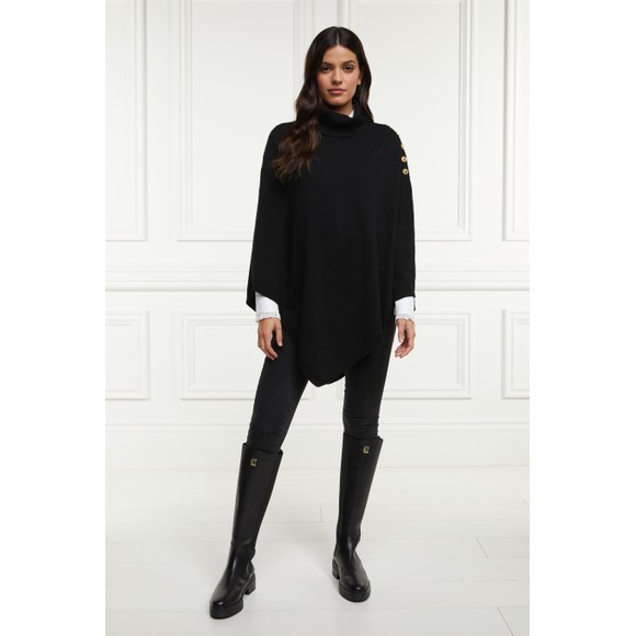Selected Women Slfelina Knit Cape Roll Neck