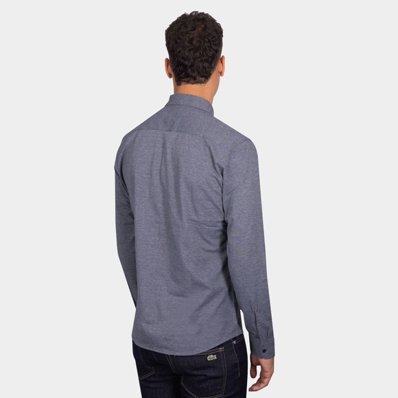 BOSS Mens Blue Mysoft Long Sleeve Shirt main image