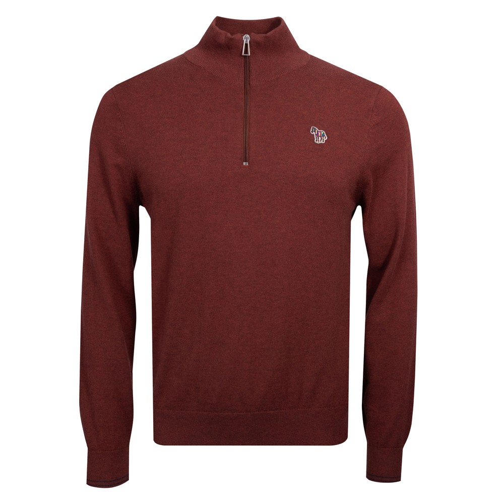 Zebra Half Zip Jumper