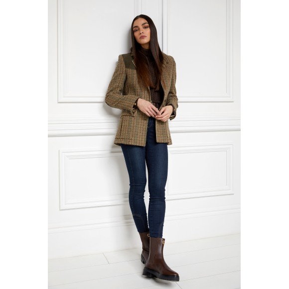 Holland Cooper Womens Brown Astoria Ankle Boot main image